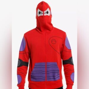 Disney Big Hero 6 Baymax Suit Hoodie Cosplay